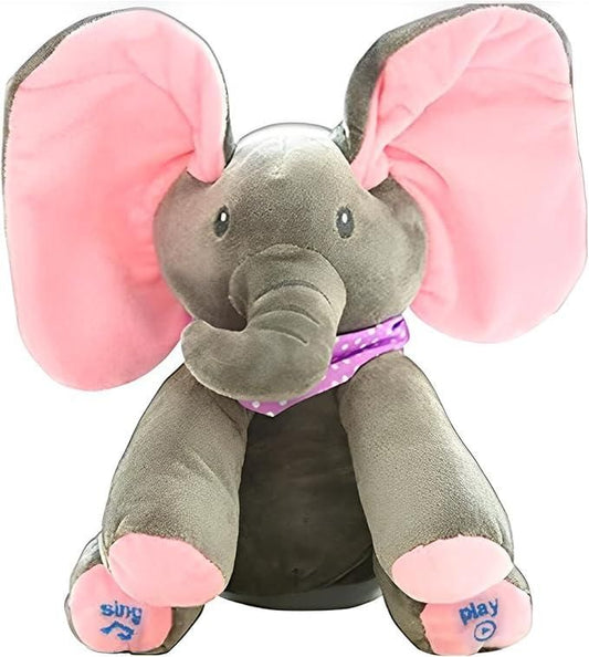 Musical Dancing Ears Elephant Soft Toy